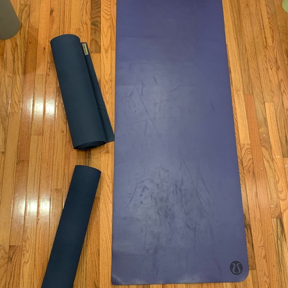 Blue Lululemon Yoga Mat
